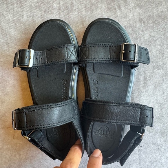 Dr. Martens Black Kids Sandals - Picture 8 of 8